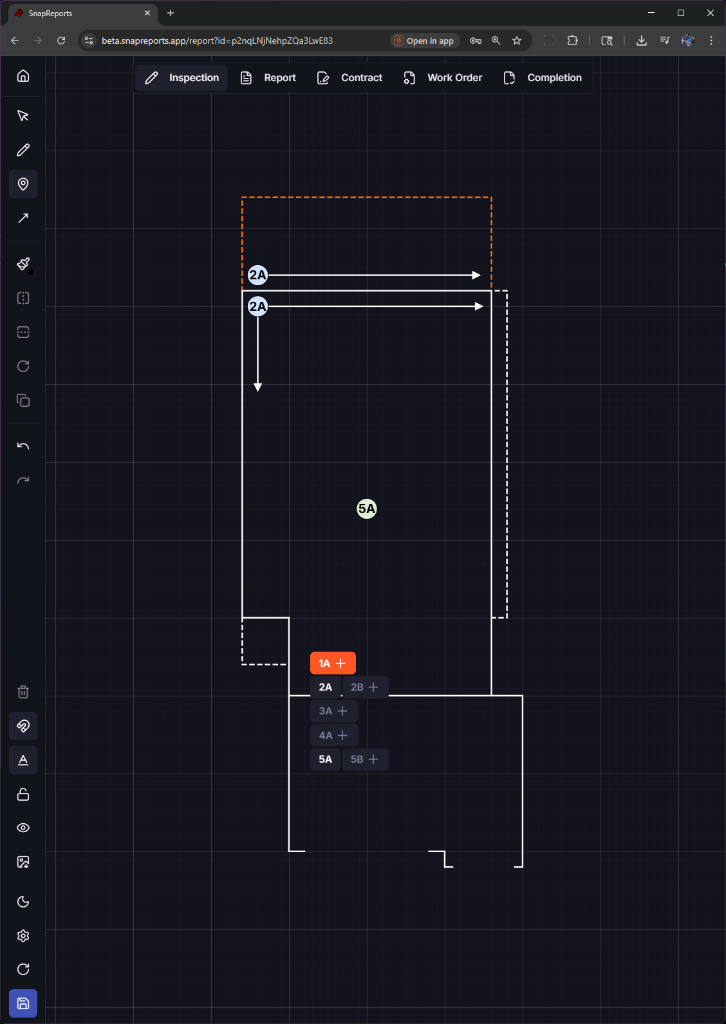 SnapReports Inspection Interface